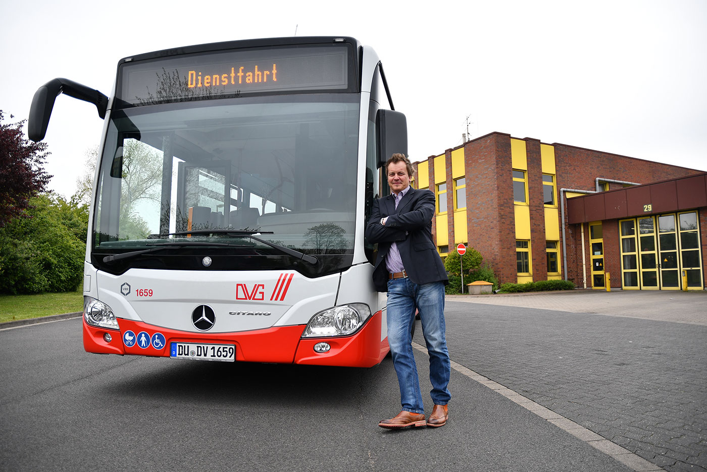 Marc Schwarzer, Abteilungsleiter Fahrzeugtechnik Busse der DVG