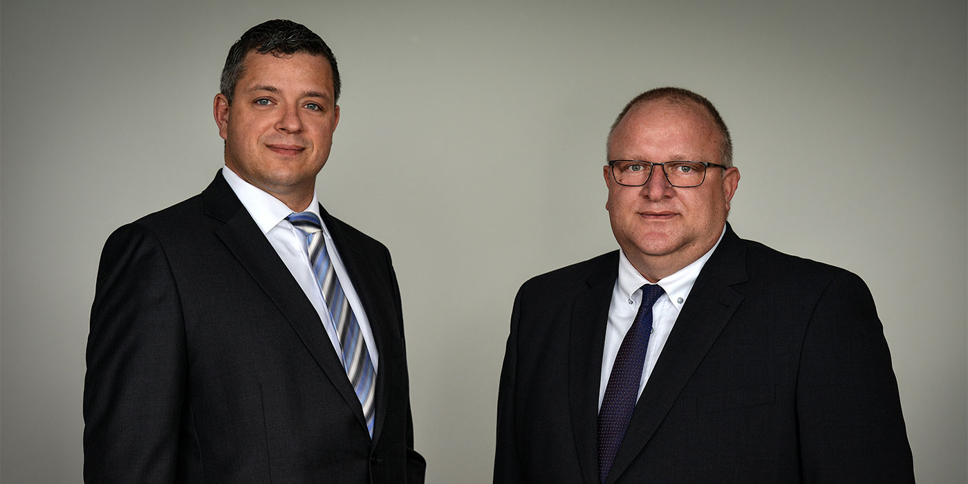 Marcus Wittig und Axel Prasch, Vorstand der Stadtwerke Duisburg